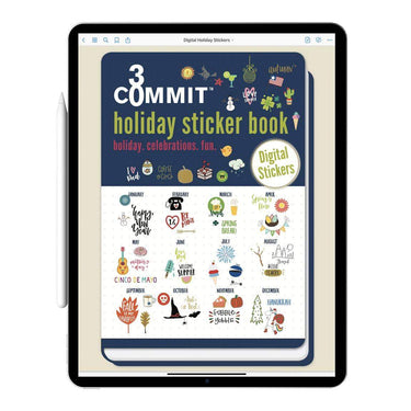 Holiday - Digital Stickers